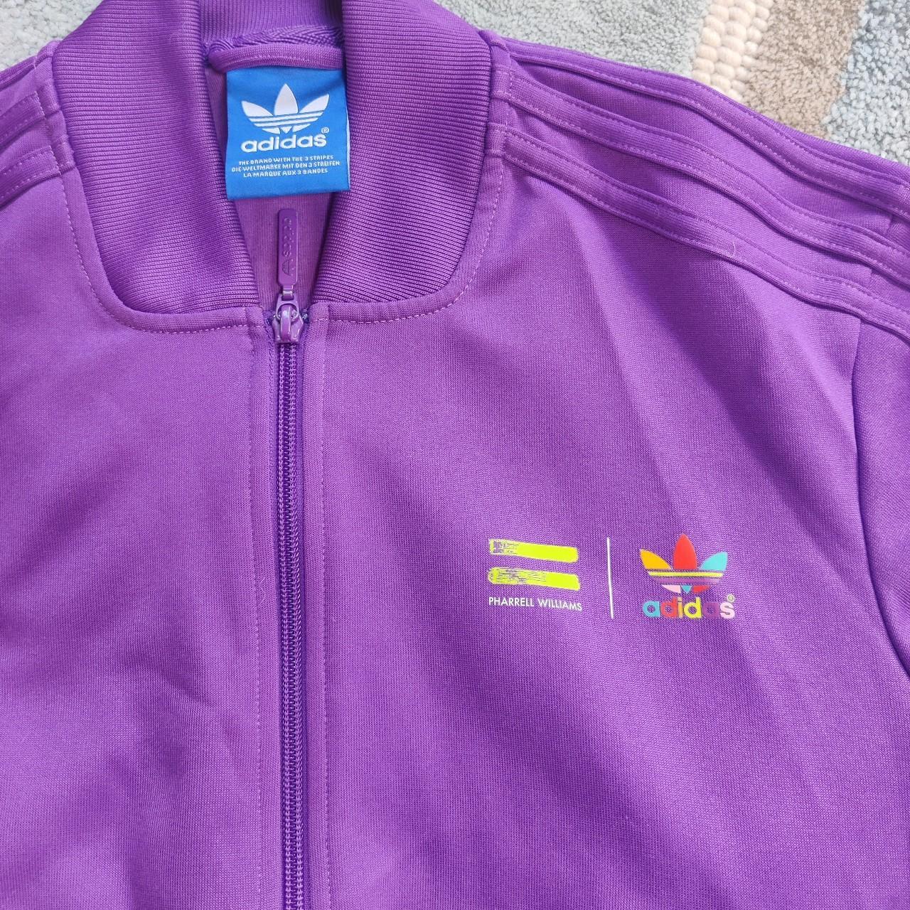 Pharrell williams adidas track jacket online