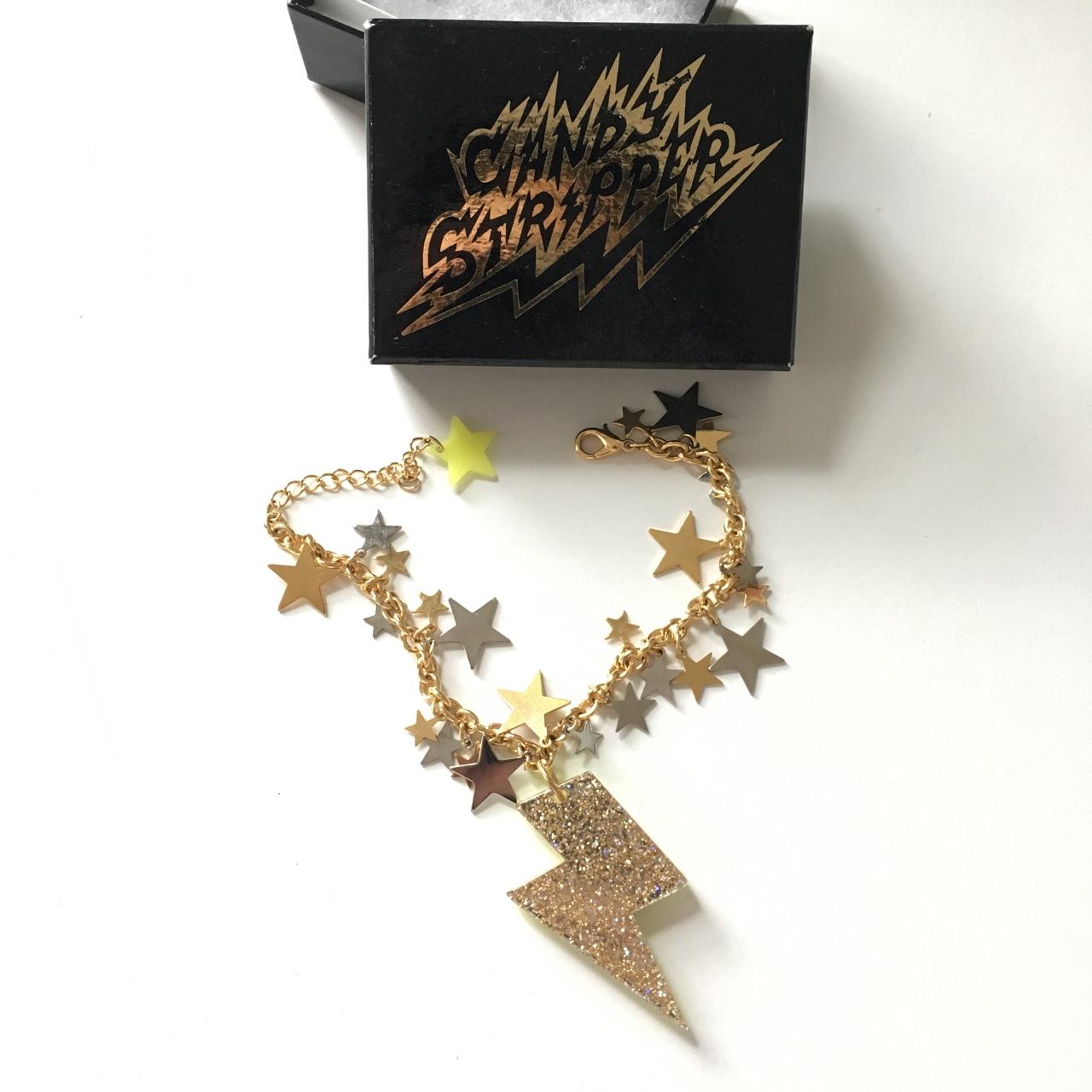 Japanese brand Candy Stripper star bracelet Size... - Depop