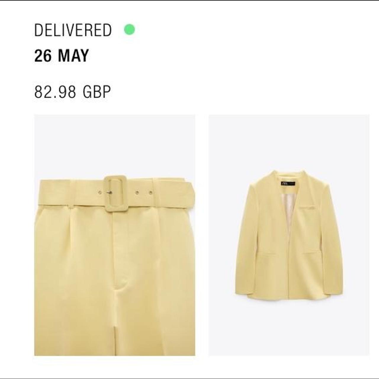 Zara Yellow Suit Trend Instagram 2018, 41% OFF