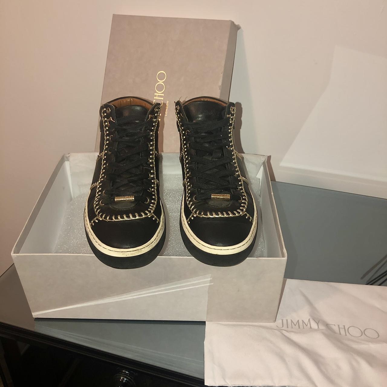 Jimmy choo high tops hot sale ladies