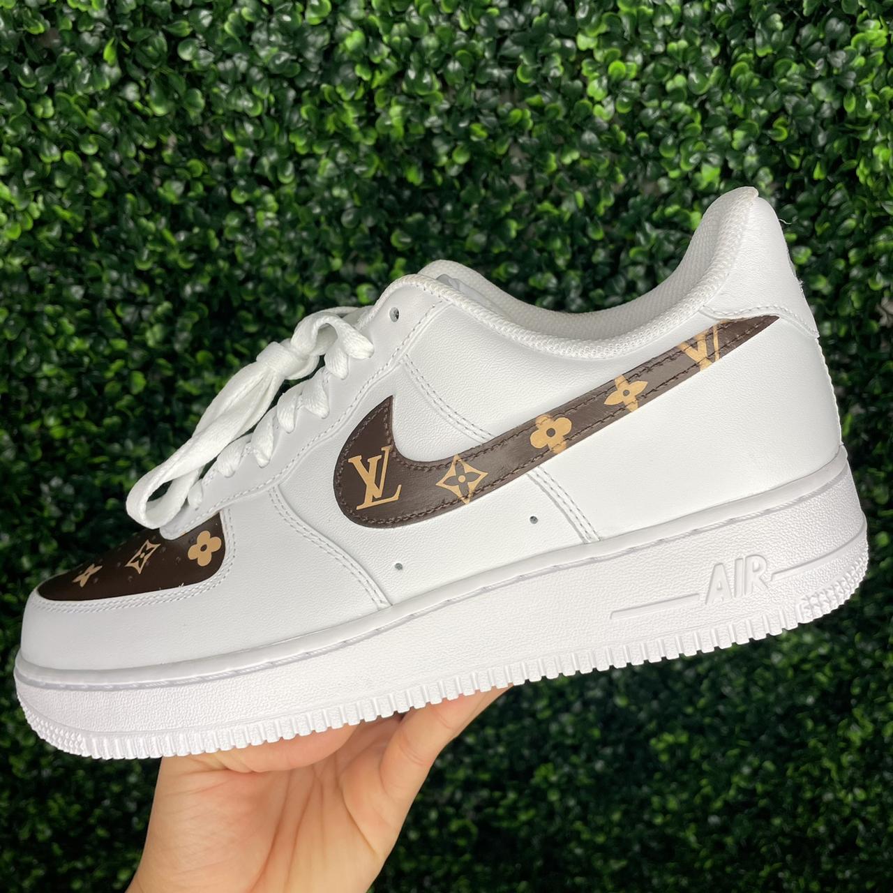 LOUIS VUITTON AIR FORCE 1 Any size available Always - Depop