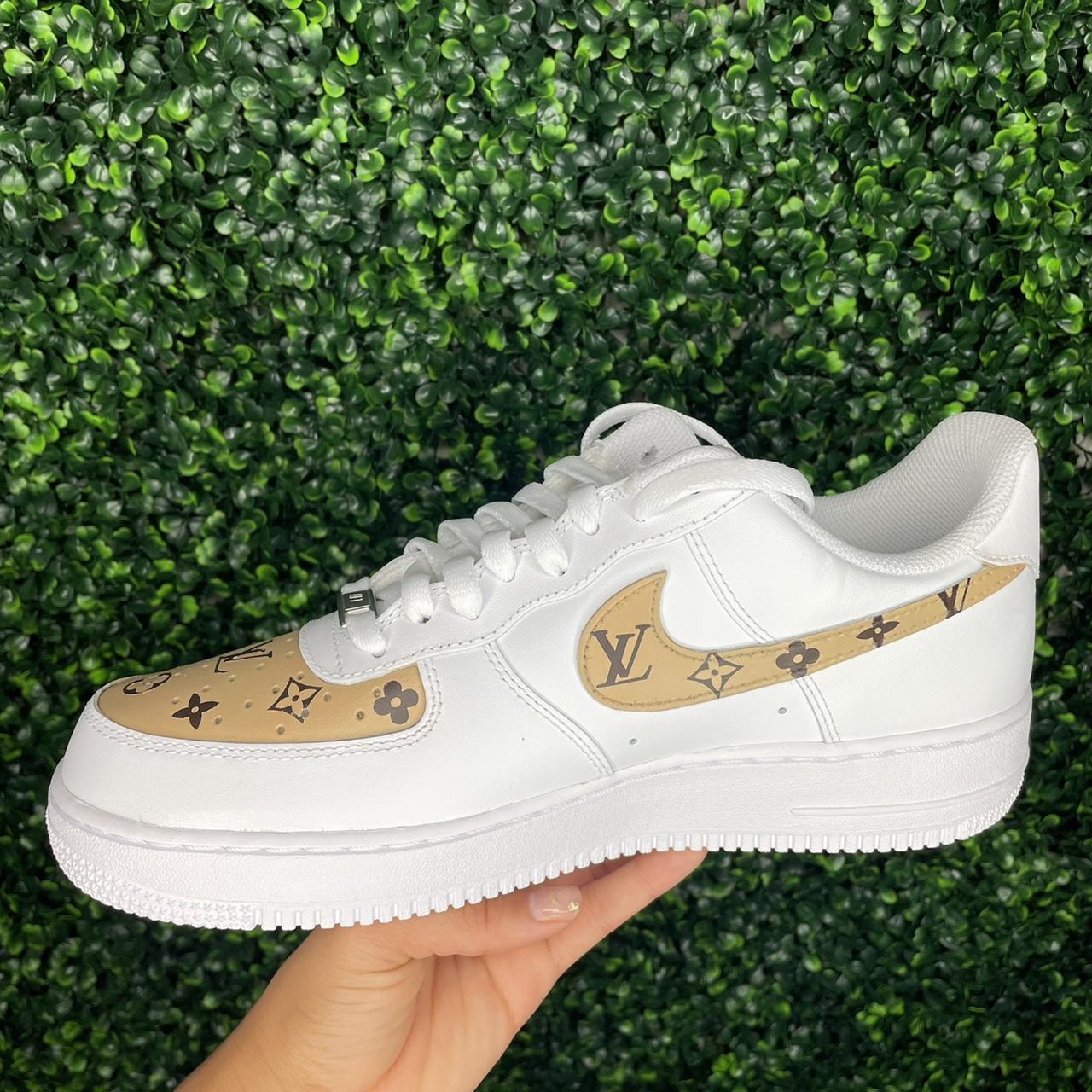 LV CUSTOM Air Force 1’s , Shoes included! , If you