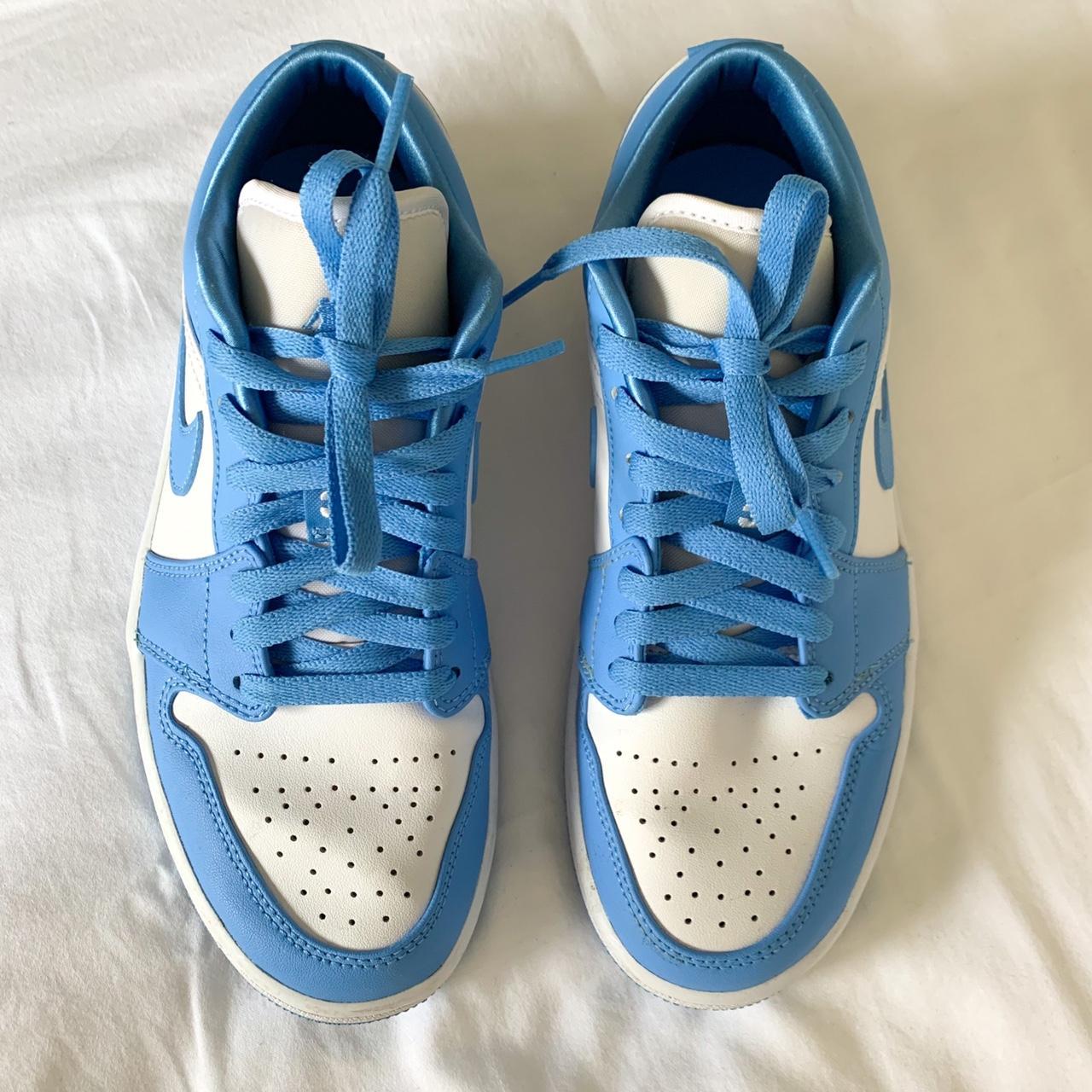 women's unc jordan 1 low