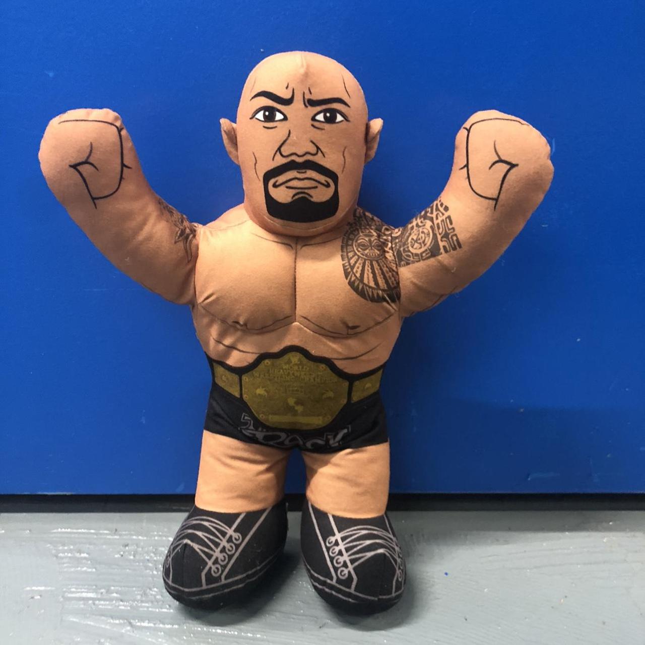 2012 WWE The Rock stuffed plush talking toy **Last... - Depop