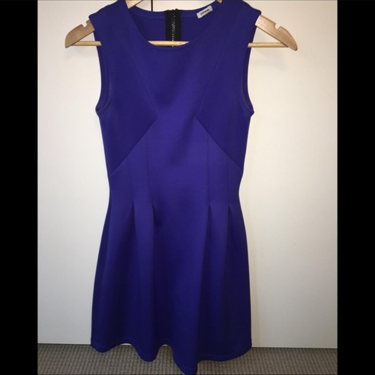 Blue dress size S / UK 8. Bought in France #dress... - Depop