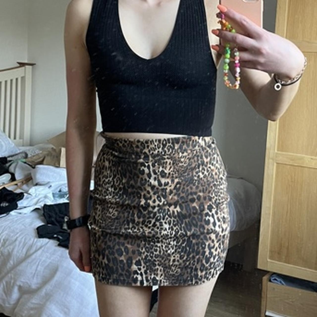 Cheetah skirt forever 21 sale