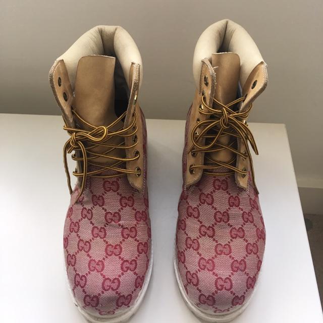 Gucci hotsell timberland boots