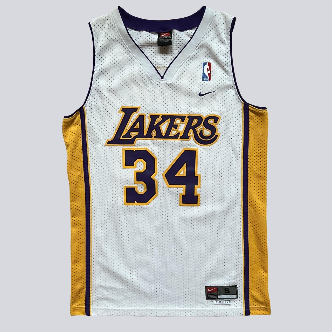 🔥🔥🔥 Vintage Y2K Nike Los Angeles Lakers Nike center - Depop