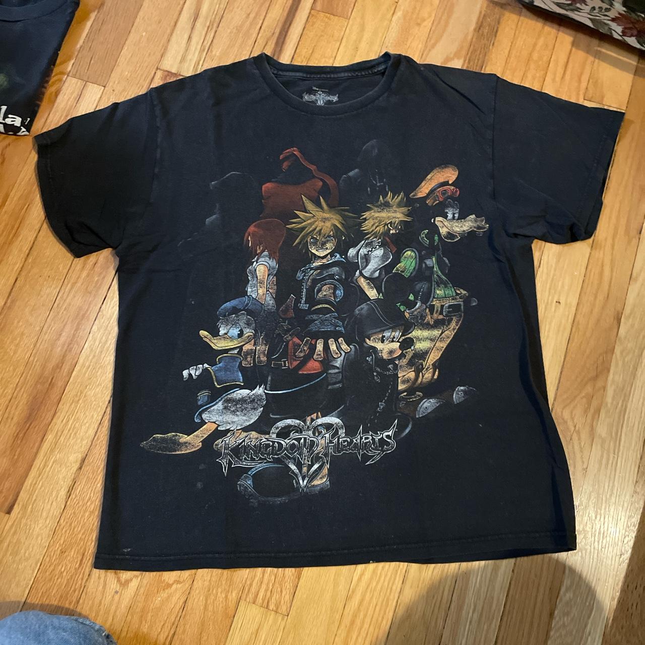 kingdom hearts tee shirt! i love this shirt & old... - Depop