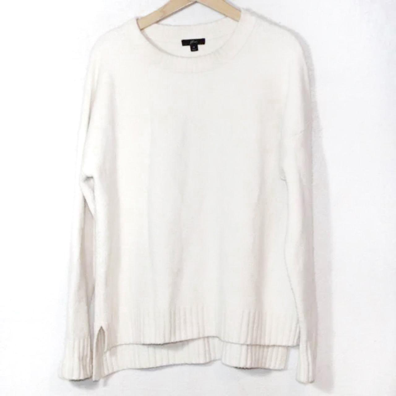 j crew cream sweater