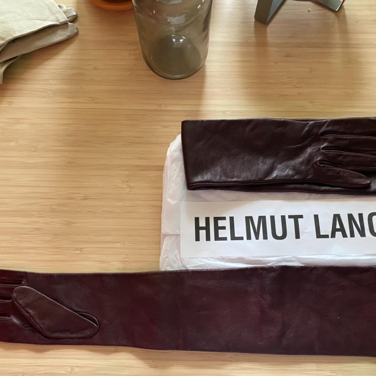 小物 helmut lang 2004SS Finger Gloves Helmut Lang, Spring Summer 2004, metallic plate belt and finger