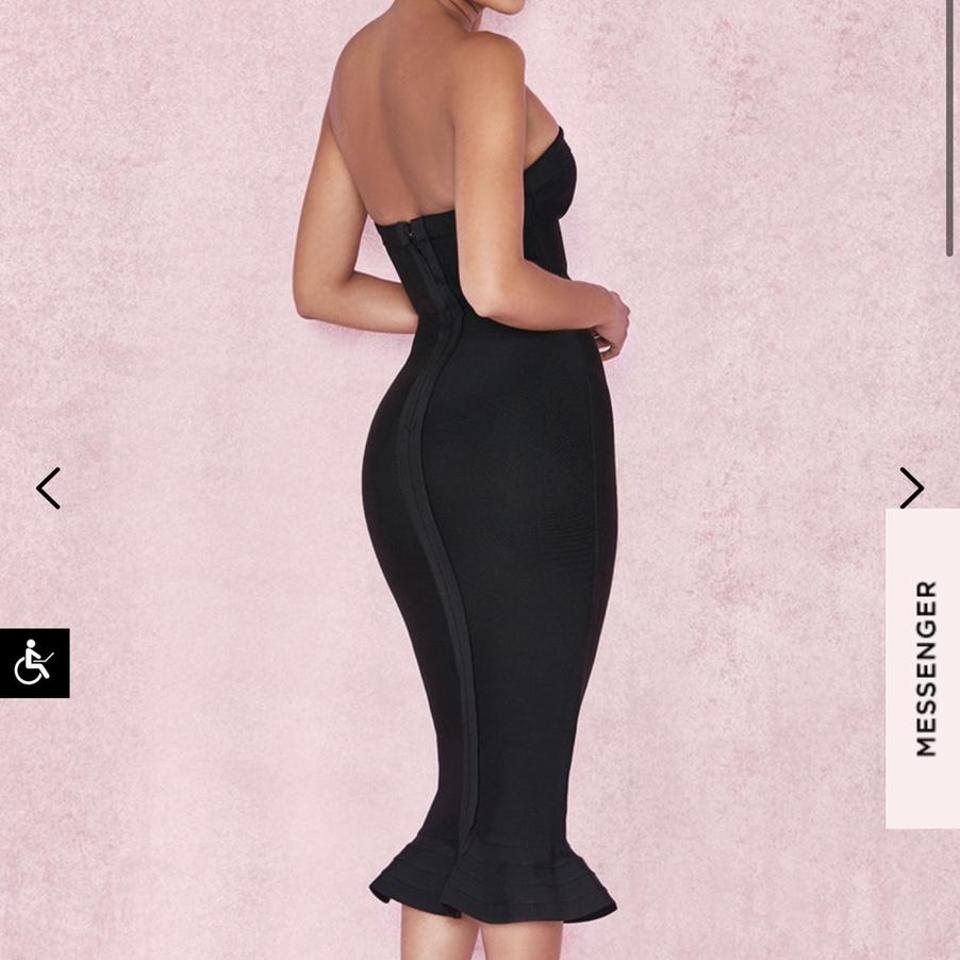 House of CB 'MARTINIQUE' Black side weave Depop