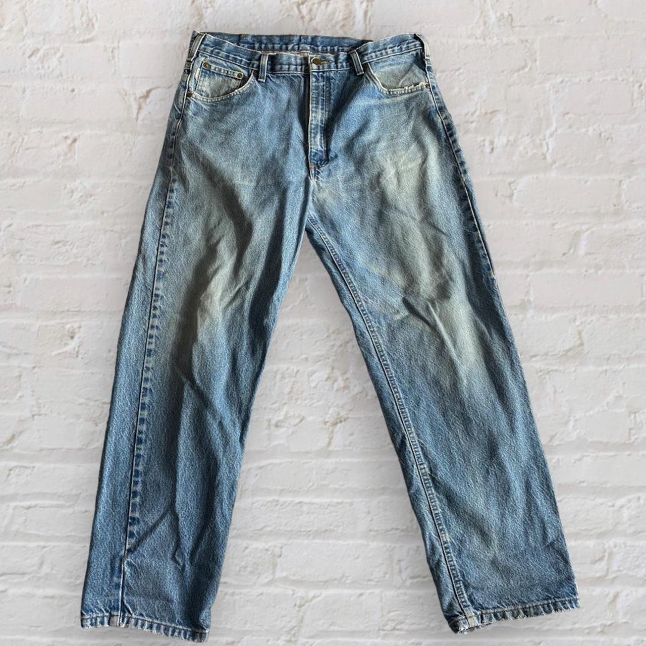 Men’s carhartt jeans, Size 38W 30L. In good condition - Depop