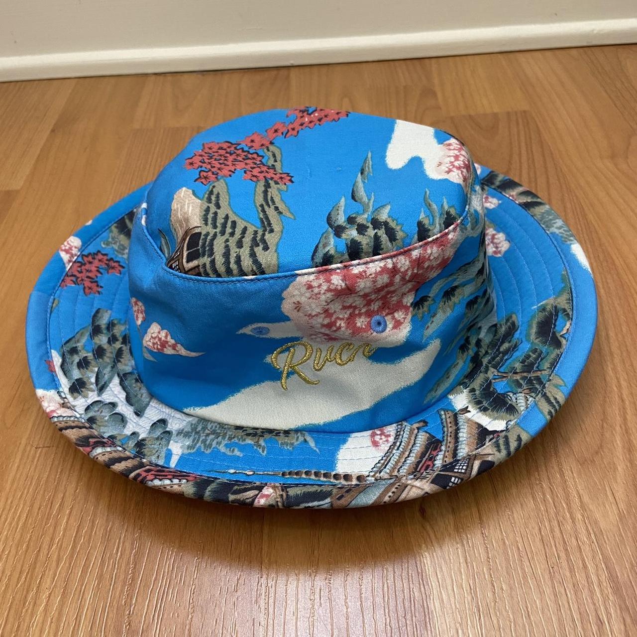 RVCA Men’s Japanese Garden Bucket Hat. All over...