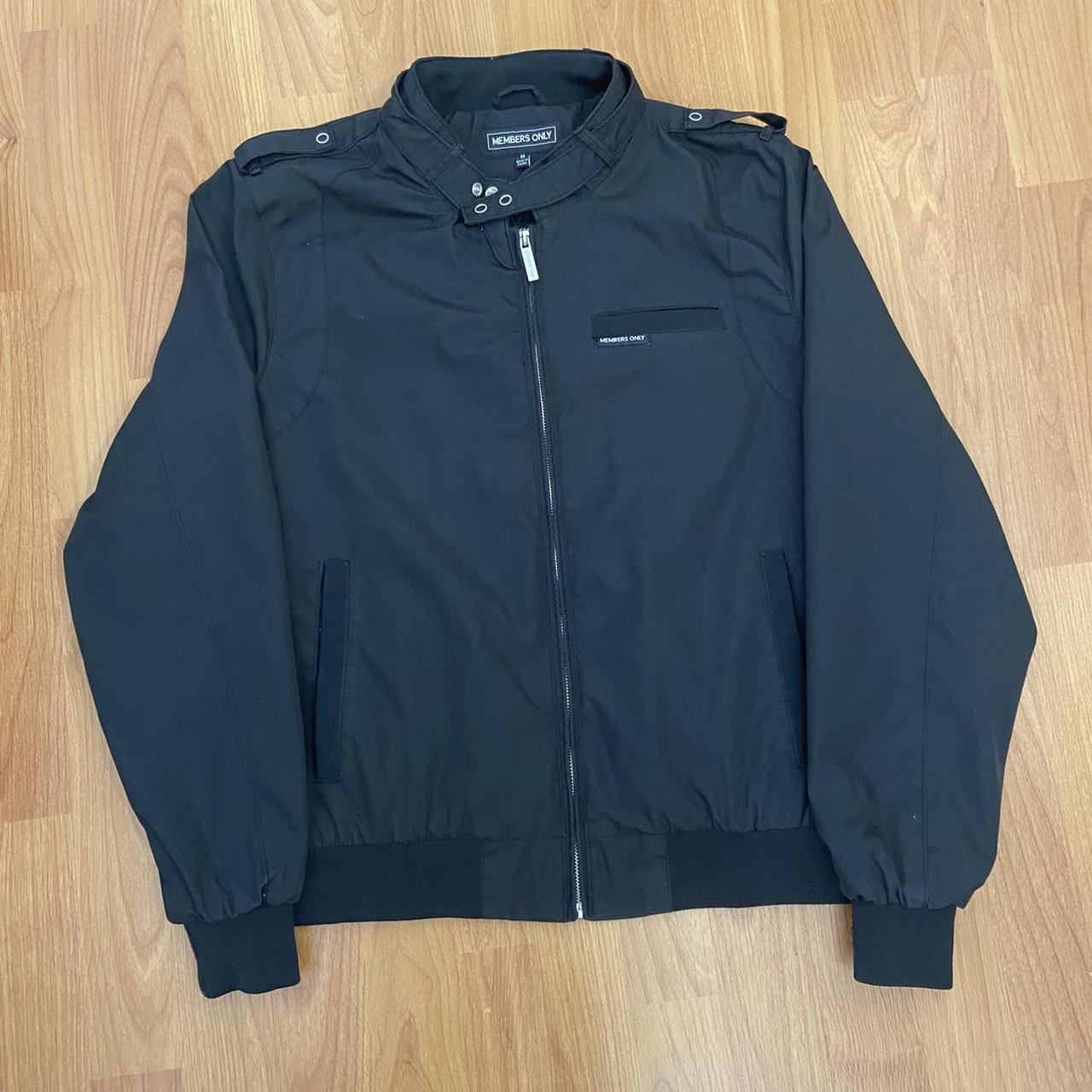 Members Only Men's Black Jacket