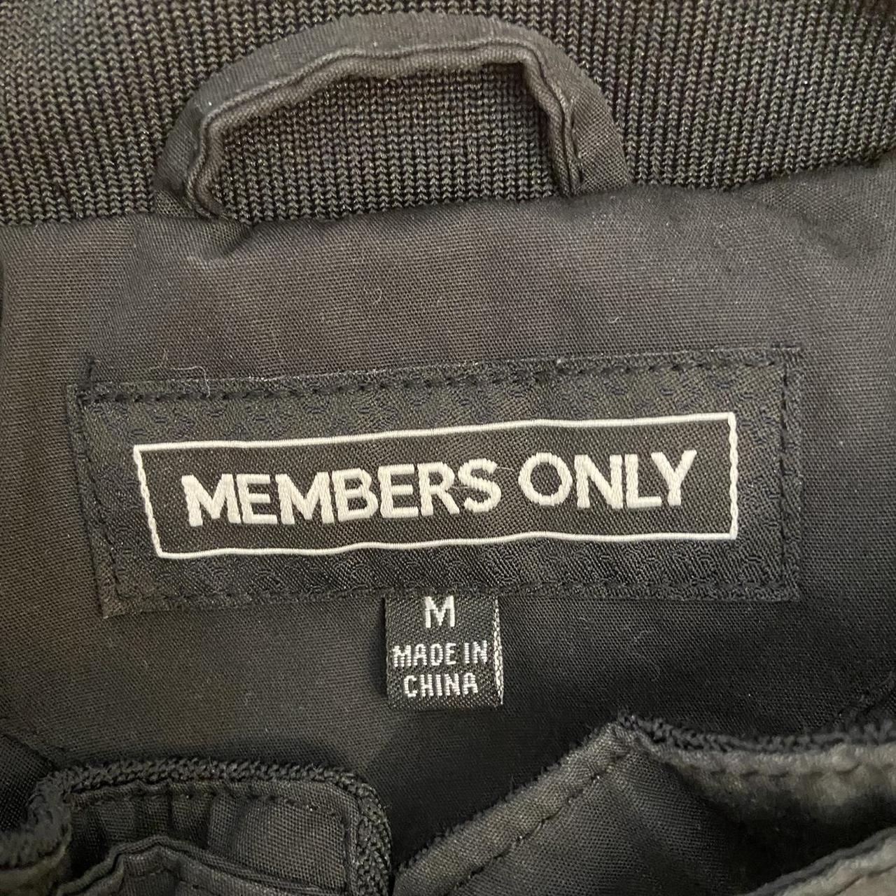 Members Only Men's Black Jacket (4)