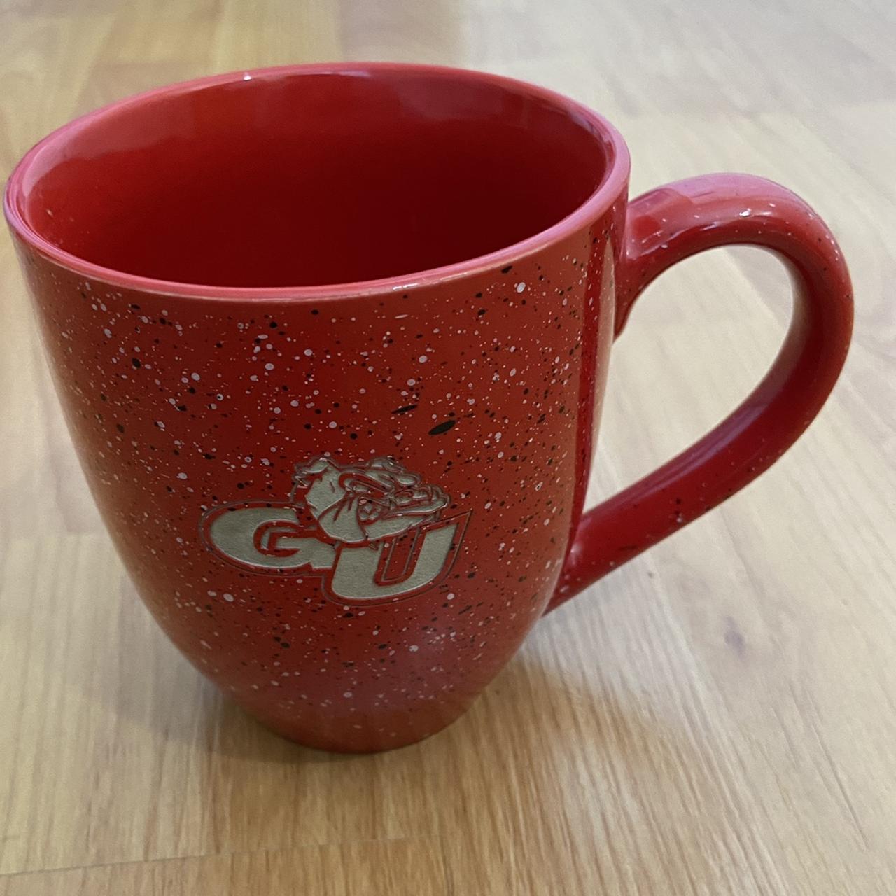 NCAA Red and Grey Dinnerware | Depop