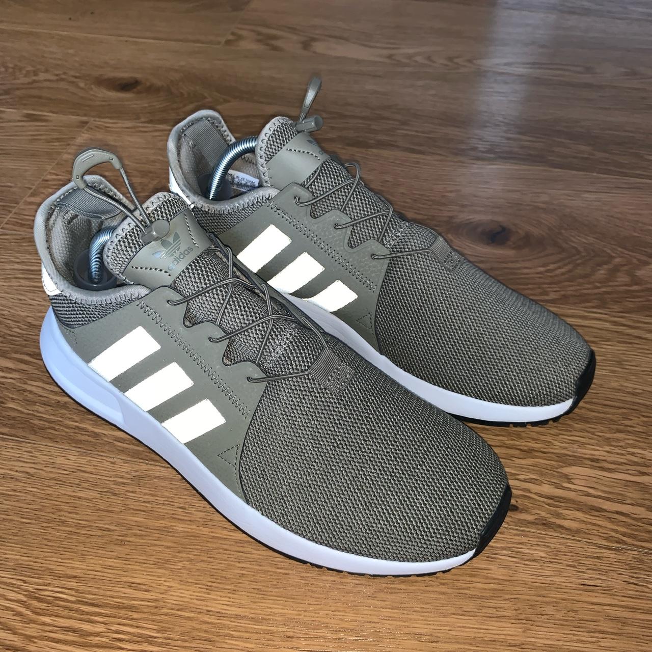 mens khaki adidas trainers