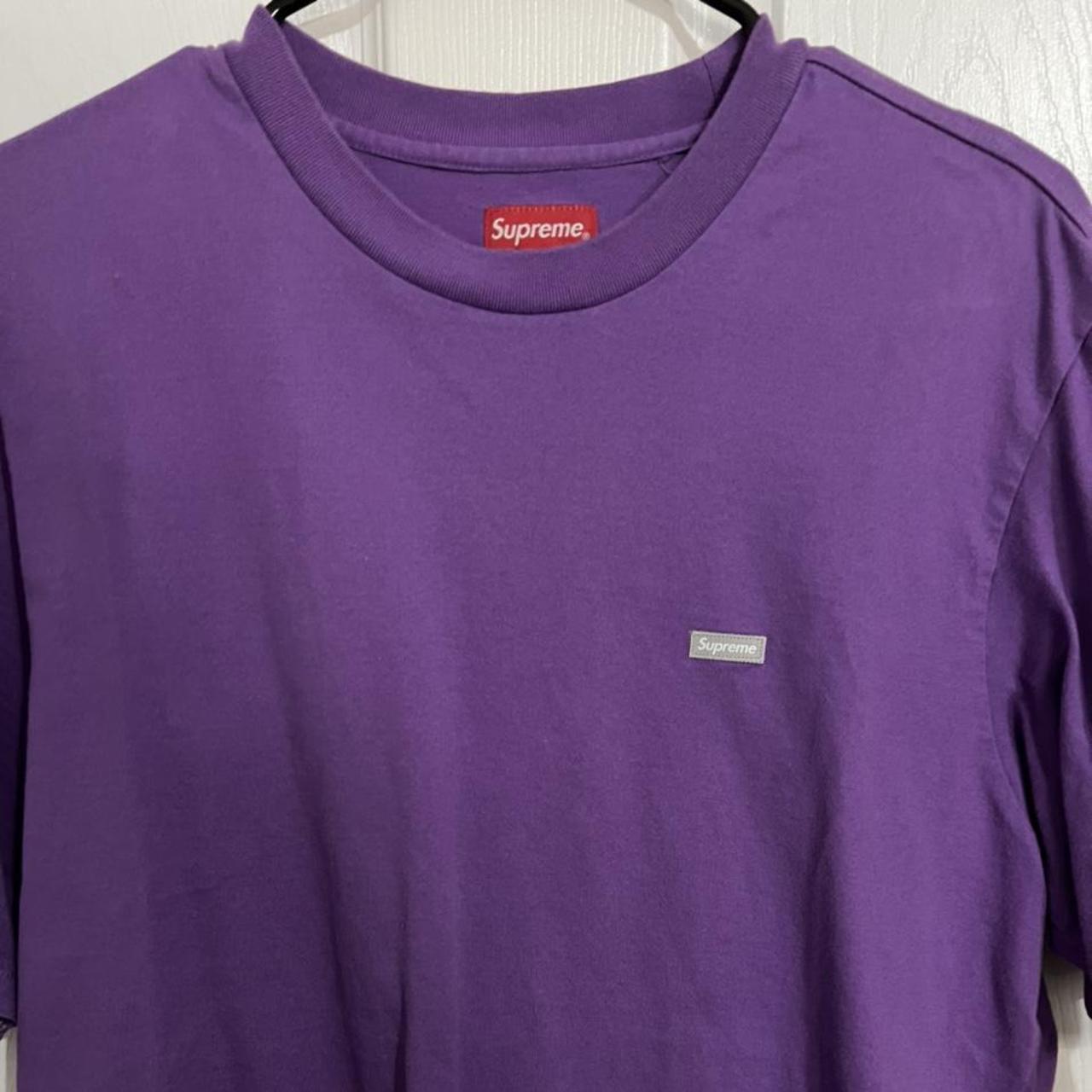 Supreme purple shirt Supreme purple shirtwear Depop