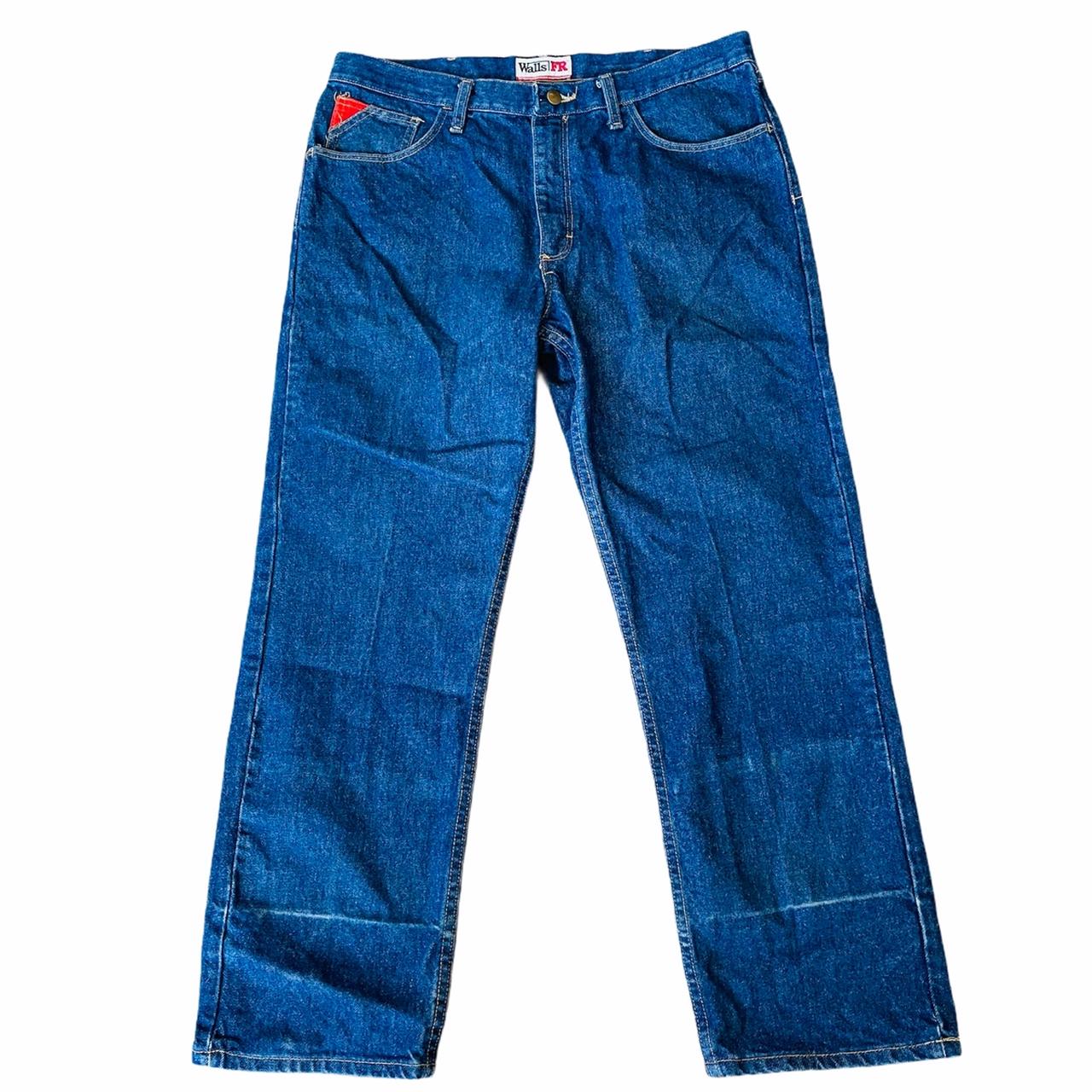 Vintage WALLSFR Loose fit Denim Jeans Depop