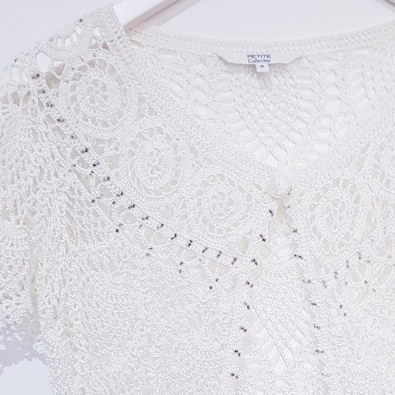 Debenhams Women's Cream Cardigan Depop