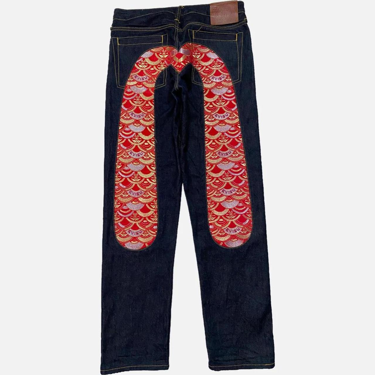 Evisu Jeans Size 33- inseam 33 Size 32- inseam | Depop