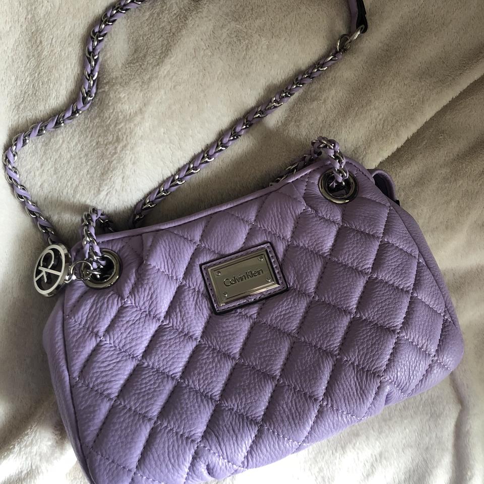 Calvin klein clearance purple handbag