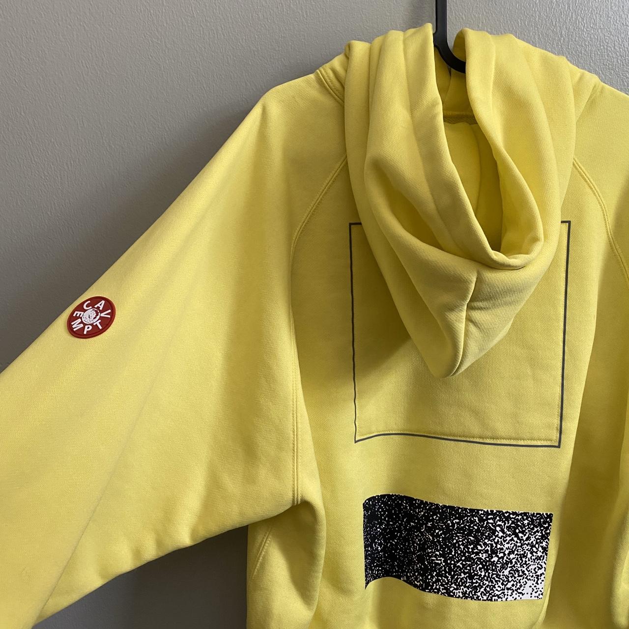 Cav empt yellow track hoodie size S