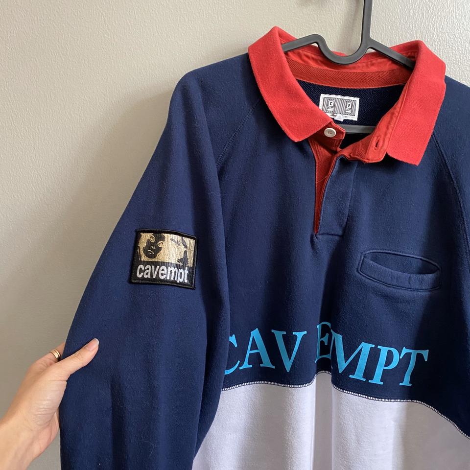 Cav empt ual collared sweatshirt size M Depop