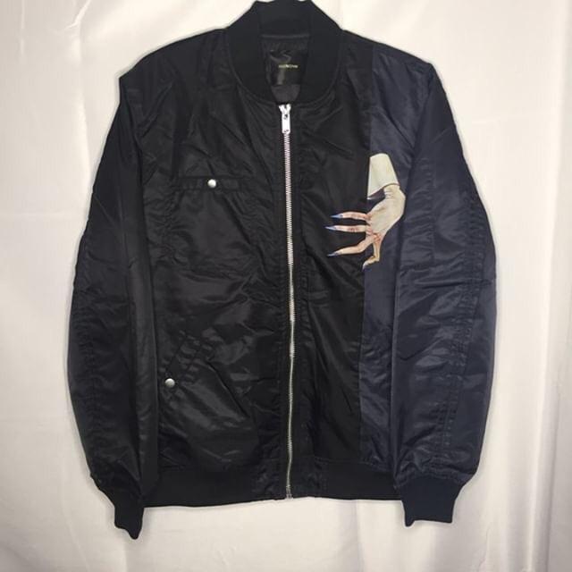 SOLD** Undercover D-Hand Bomber (FW14) Size 4 -... - Depop