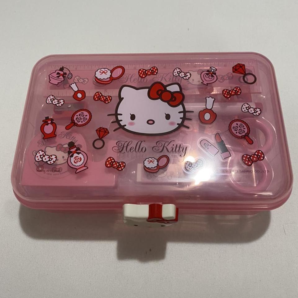 Cute rare kuromi Sanrio official jewelry storage box - Depop