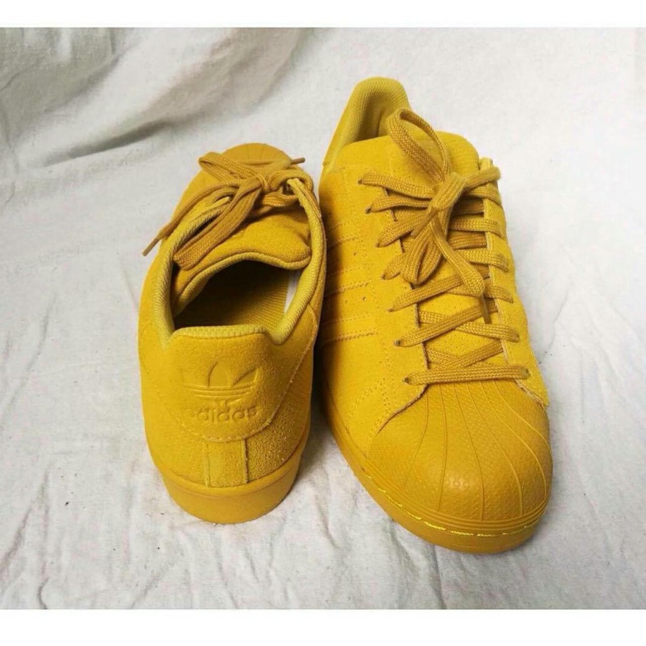 adidas original superstar metal toe jaune