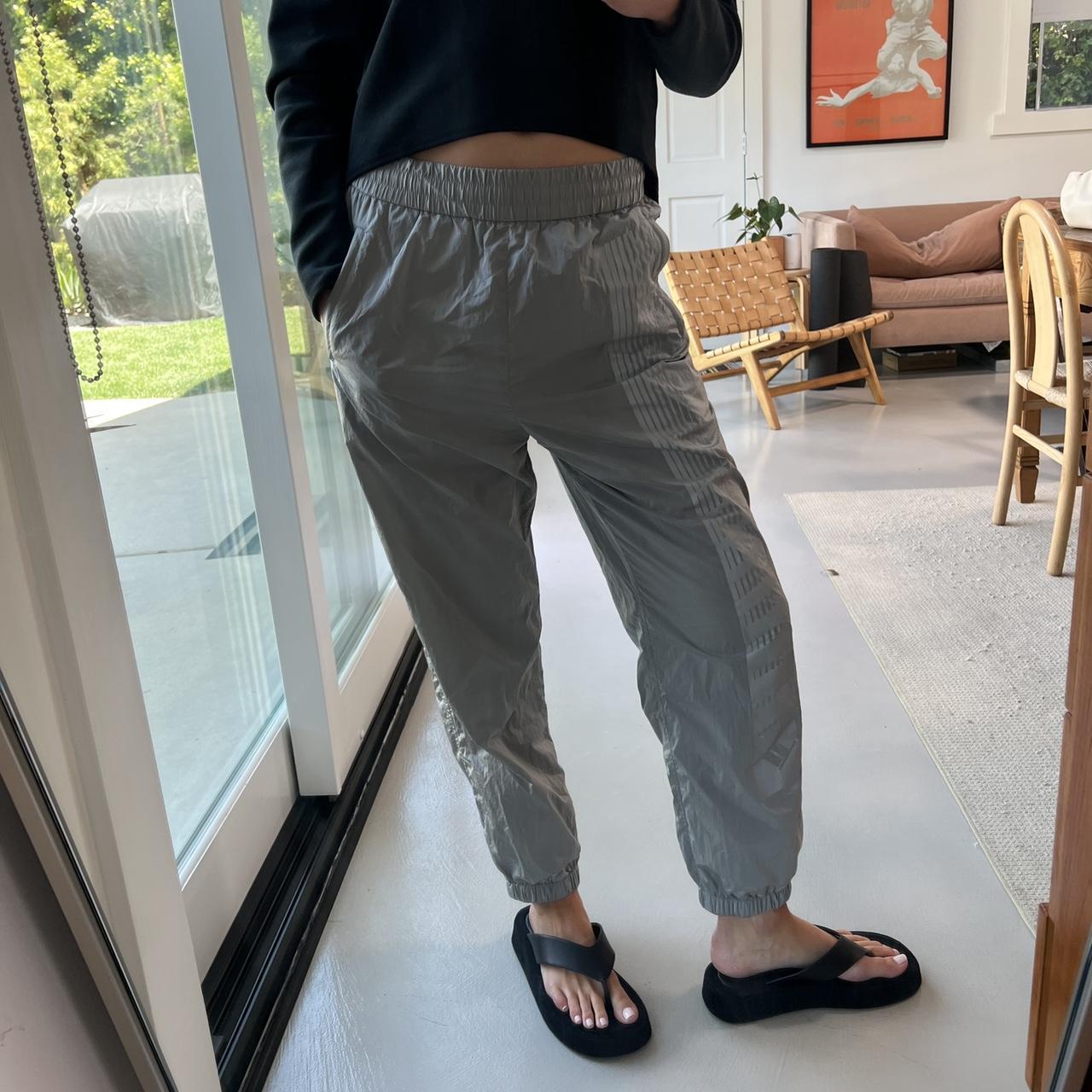 ALEXANDER WANG Black Lace Trim Stretch Pants 🕸️ Size - Depop