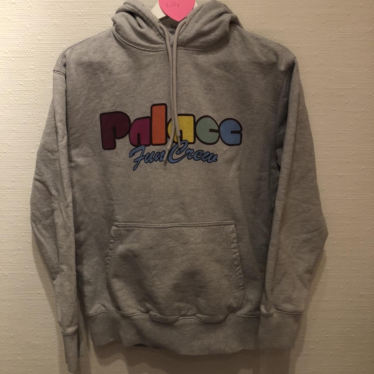 Palace Fun Crew Hoodie 8 5 9 10 Size S Heather