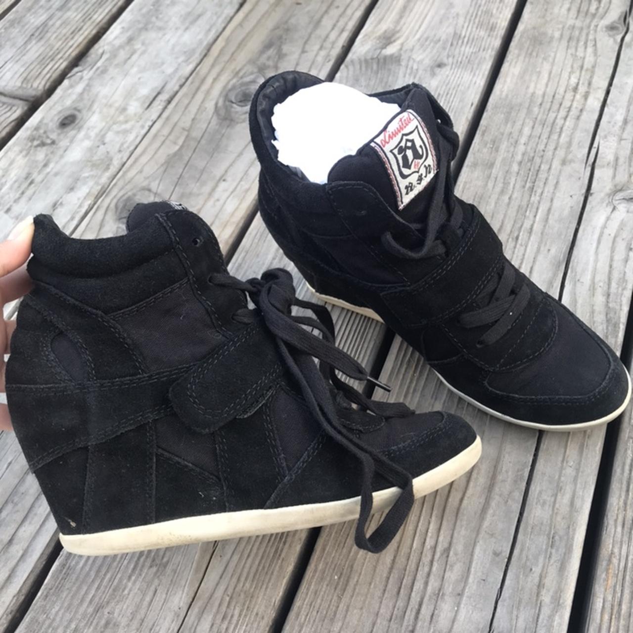 ASH Bowie wedge sneakers 🖤 38 EU which is a... - Depop