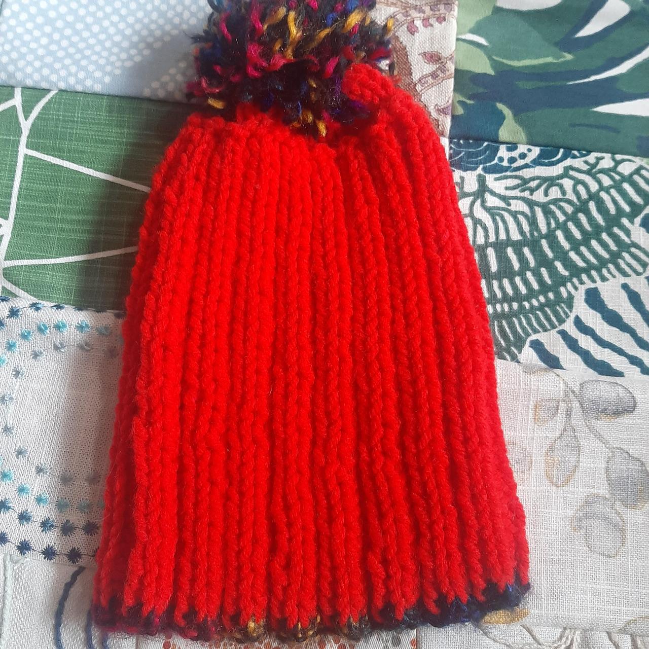 Women's Red and Black Hat (4)