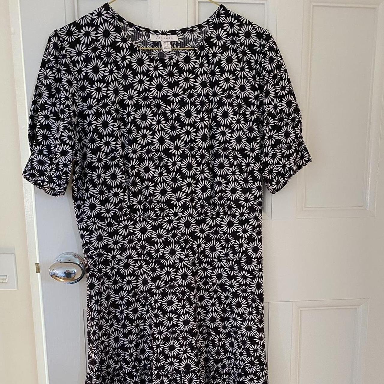 Topshop Black and White Dress | Depop