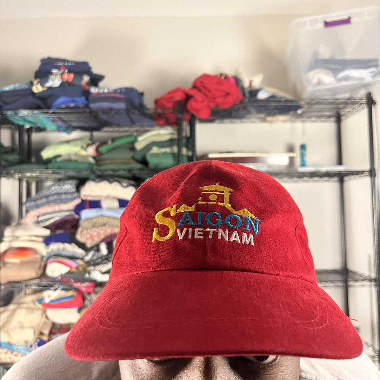 red-saigon-vietnam-strap-back-hat-depop