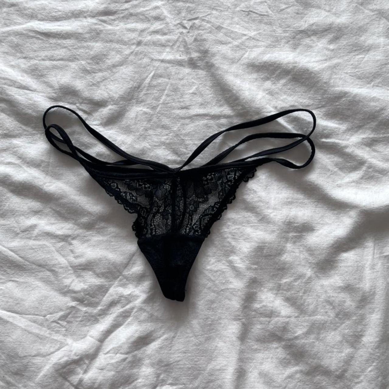 Women'secret Women's Black Panties | Depop