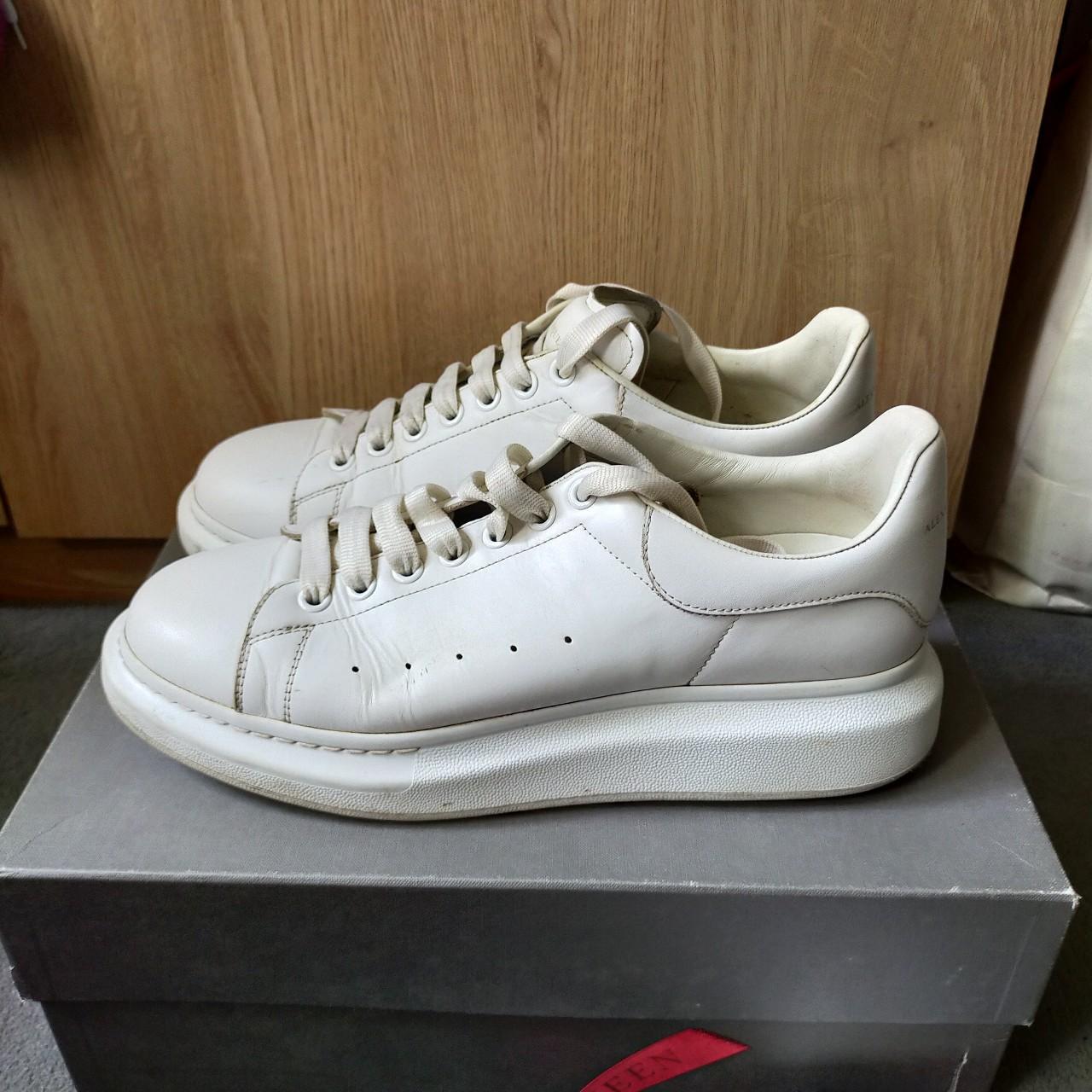 Alexander McQueen Men's White Trainers | Depop