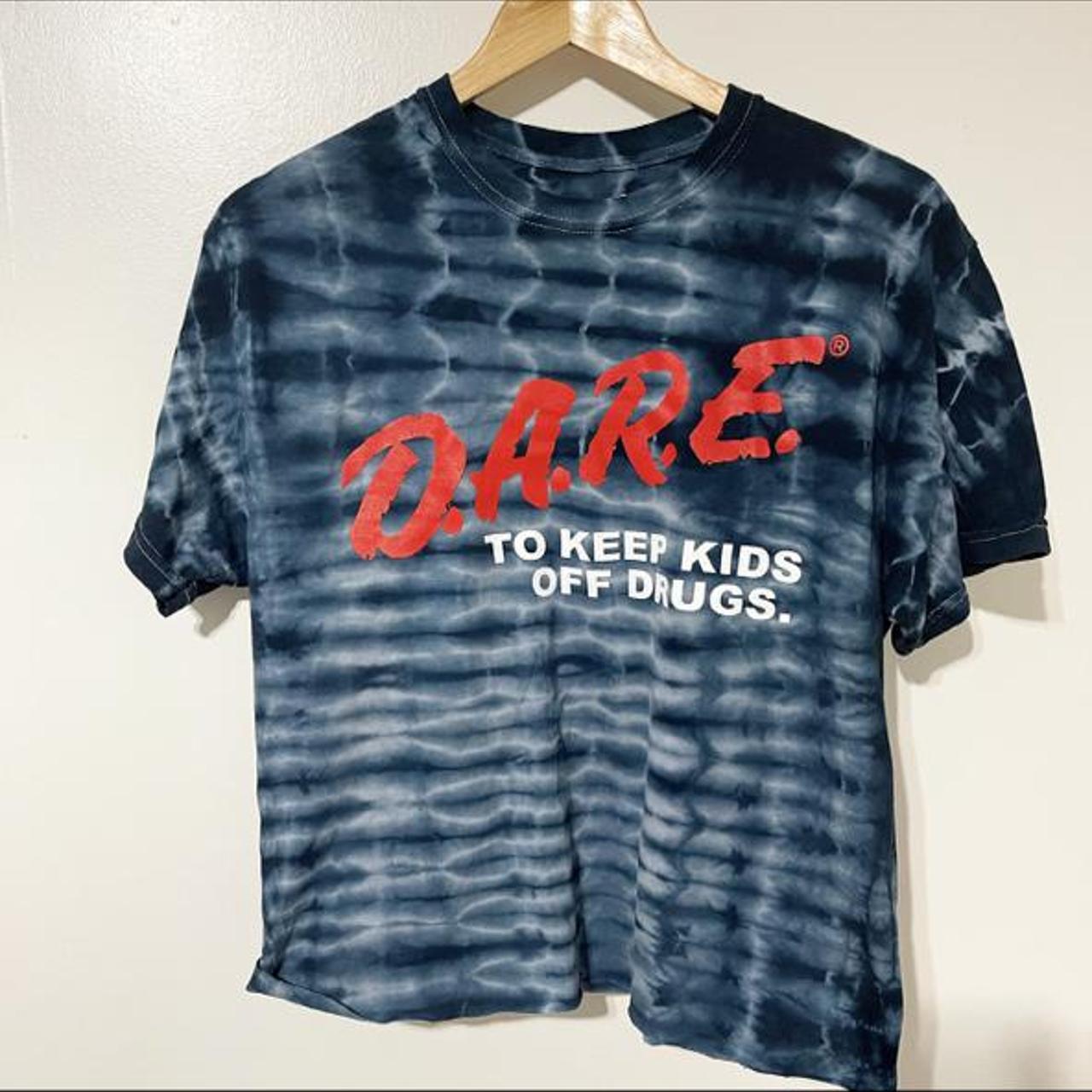 dare tie dye shirt