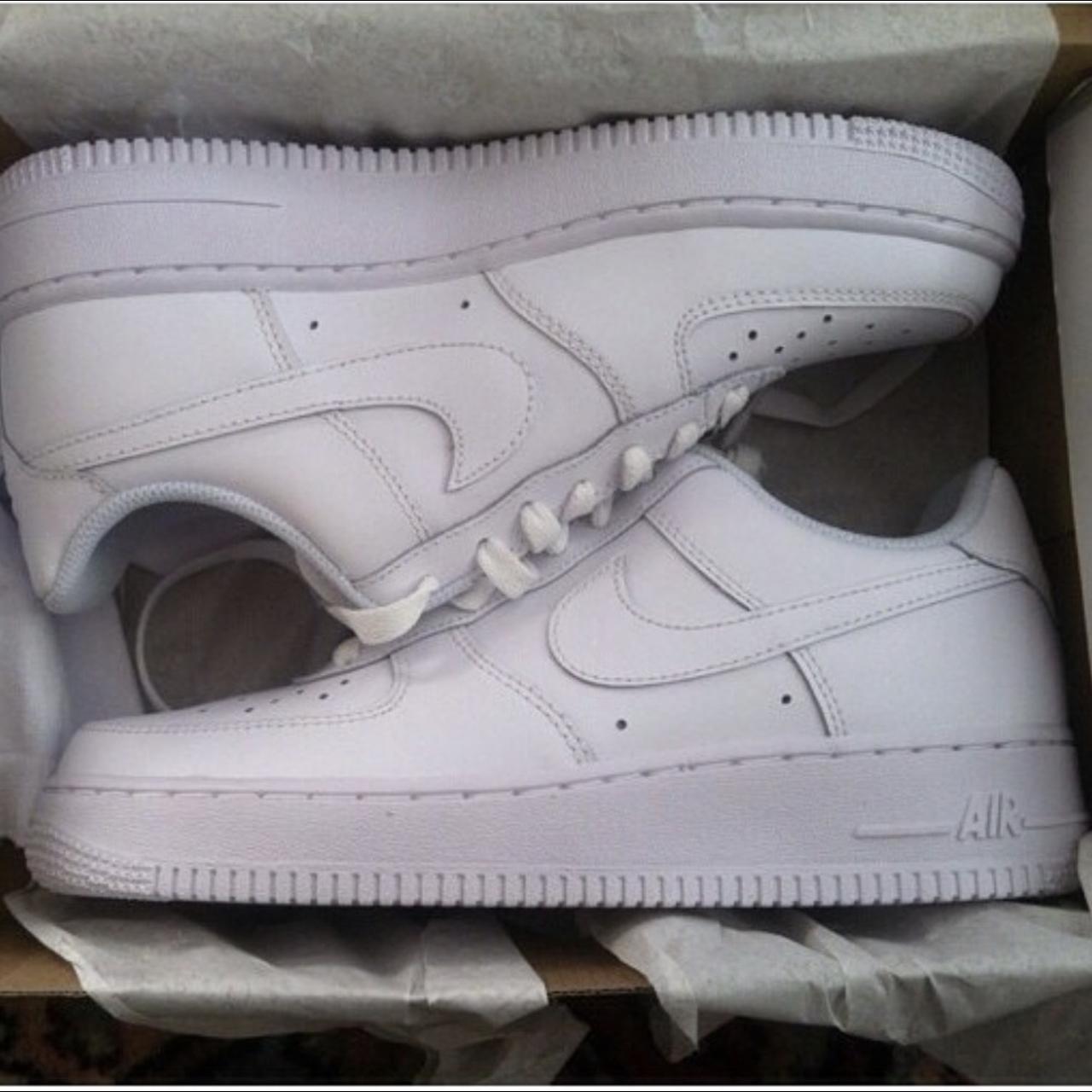 nike air force size 3 white