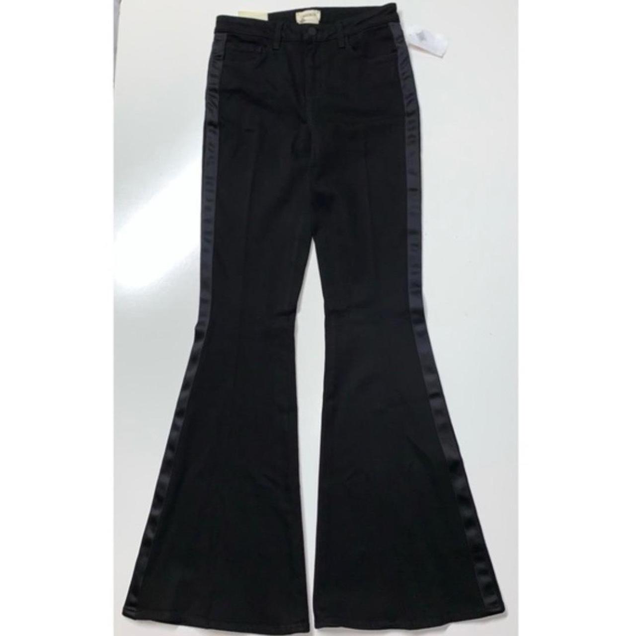 L'AGENCE Solana High-Rise Tuxedo Stripe Flare Jeans Size hotsell 25