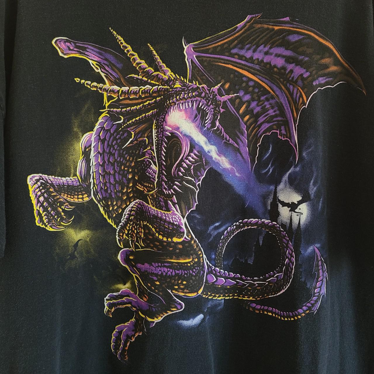 Product Image 2 - Faded black dragon t-shirt XL