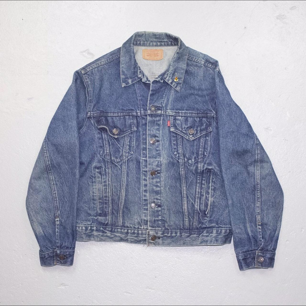 vintage LEVIS made in usa denim jacket - 80s / 90s -... - Depop