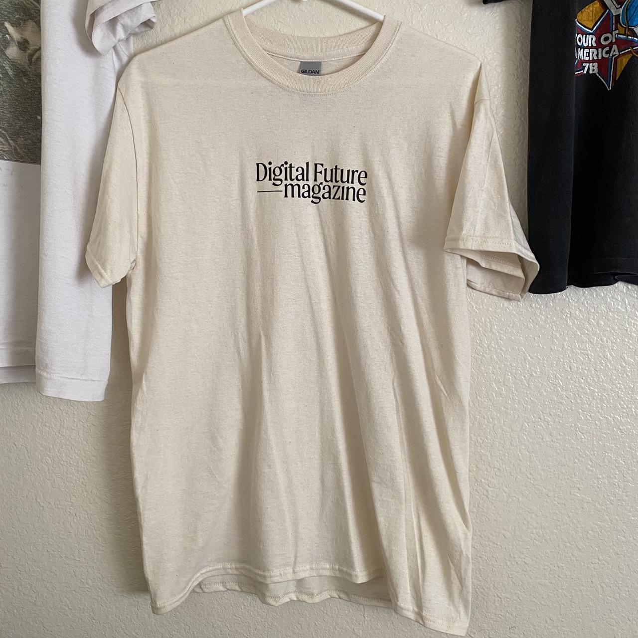 Digital Future Magazine shirt. Size medium. Never... - Depop