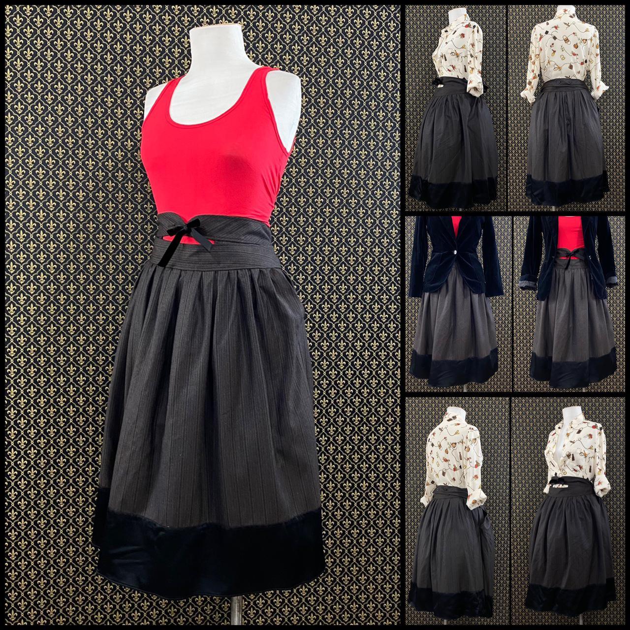Chloé Women's Brown and Black Skirt (3)
