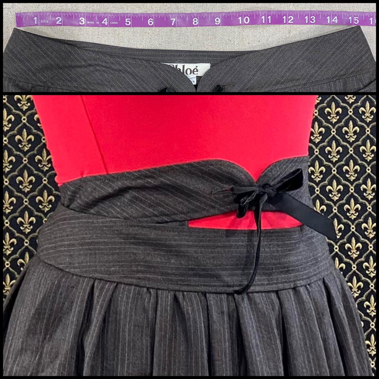 Chloé Women's Brown and Black Skirt (4)