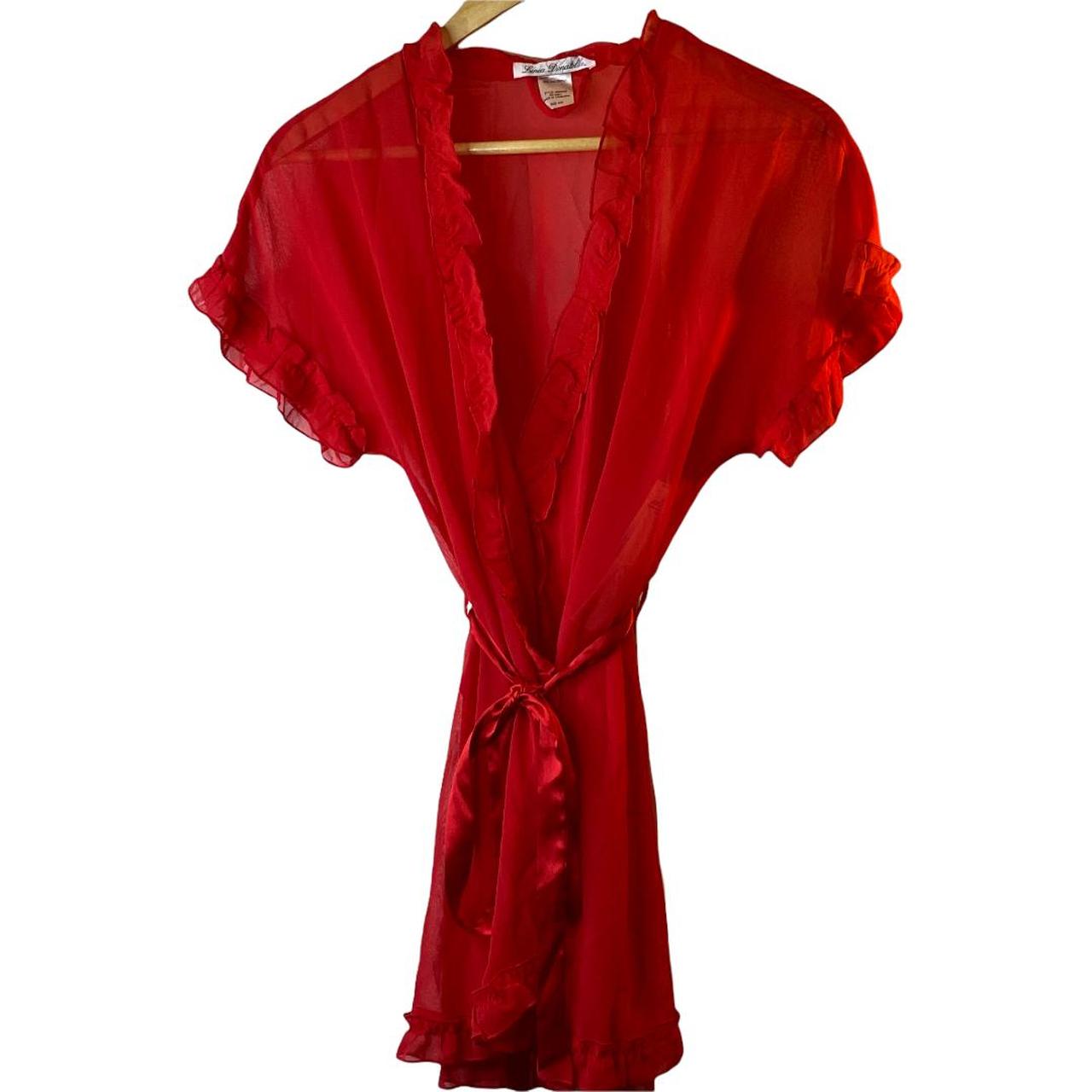 Linea Donatella Women's Red Robe