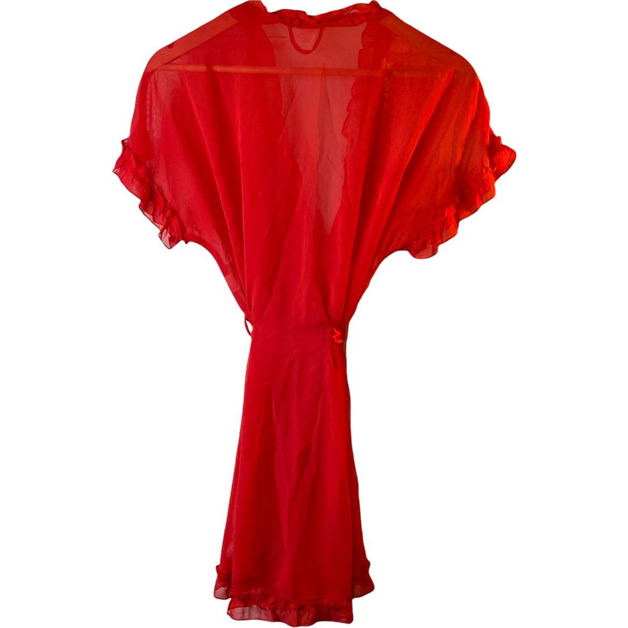 Linea Donatella Women's Red Robe (2)